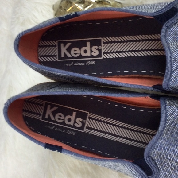 KEDS Slip On Espadrille Shoes Sz 8.5 - Picture 9 of 10